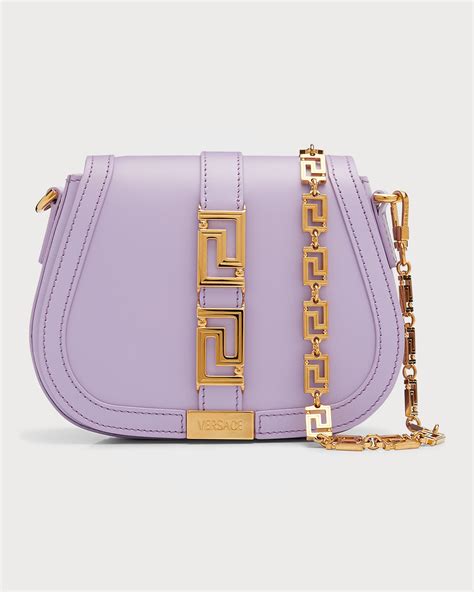 versace saddle bag|versace greek goddess shoulder bag.